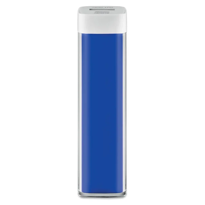 Round Aluminium Cylinder Shape Power Bank with Customized Logo