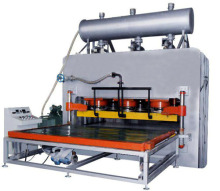 laminating hot press for melamine/professional manufacturing short cycle melamine laminating hot press machine