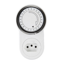 TB-63A 24 Hour Programmable Manual Mechanical Timer for Home Appliances - 220V/10A Socket Switch