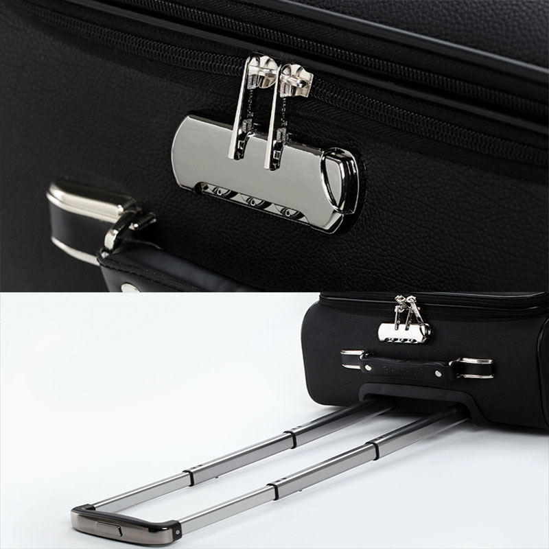 safe lock pu luggage