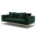 キットBalsam Green Fabric Sofa