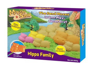 Hippo Family Sand Set