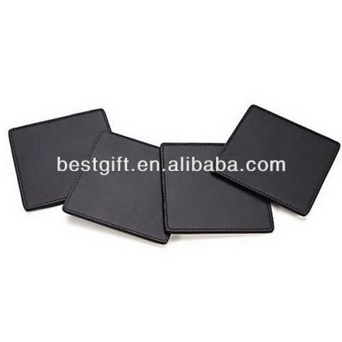 wholesale cheap cup coaster glass coaster leather coasters