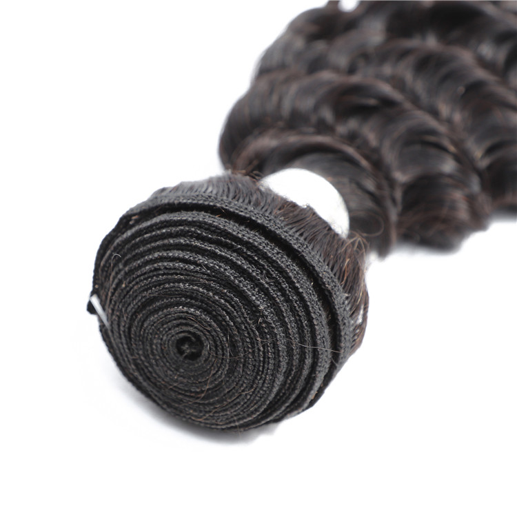 Indian Temple Hair Deep Wave Bundles With Closure Raw Brazilian Human Hair Extension 50 Inch Water Wave Bundle With Lace Frontal