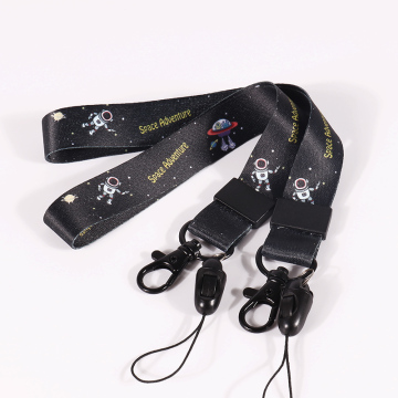 Black Mobile Phone Lanyard Wrist Strap for Hand Safety