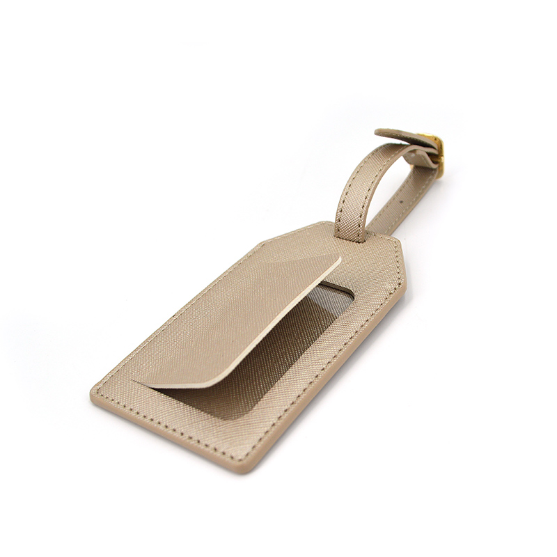 تسامي السفر Saffiano Pu Luggage Tag