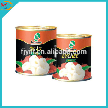 Supply canned whole lychee with Kosher certificate