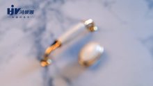 Home Furniture Gold Ceramic Antique Cabinet Handle