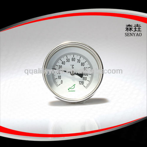 Different type back connection Hot water Thermometer