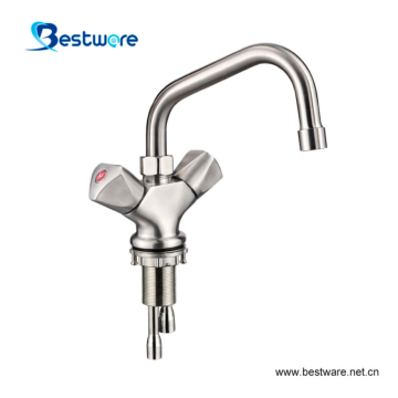 Wall Mounted Double Handle Faucet