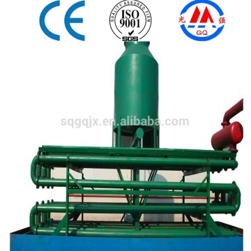high tech used tyre recycling to fuel plant rubber thermal cracking machine