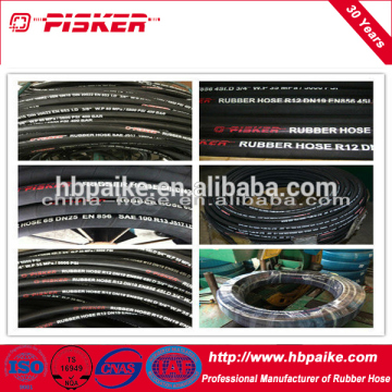 Fuel Oil Resistant Nitrile Rubber Hydraulic Hose / High Quality Fuel Oil Resistant Nitrile Rubber