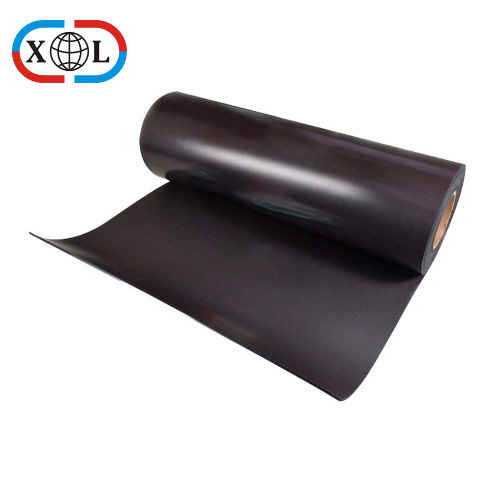 Flexible rubber vinyl magnet roll adhesive rubber magnet