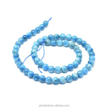 15.75 Inch 6mm Blue Round Natural Apatite Beads: Pandahall's Comprehensive Collection