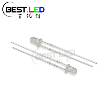 Basic Red 3mm LED Round Top Clear Lens