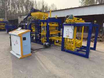 High quality paving colored brick making machine