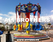 [ALI BROTHERS]family games rotating rides spiral jet