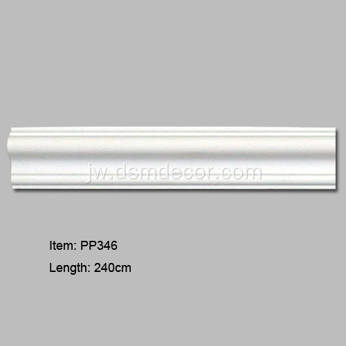 Pu Dekoratif Plastic Wall Panel Molding