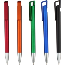 Hot Selling Metallic Paint Click Action Promotional Pens