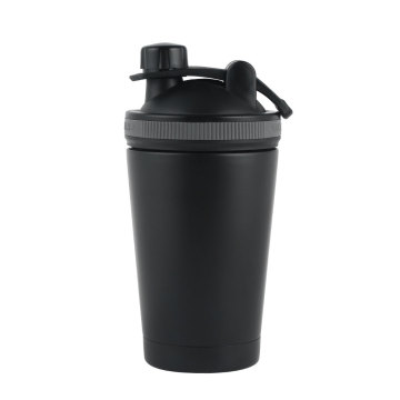 Wholesale 500ML Stainless Steel single wall Protein Gym Shaker Bottle