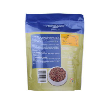 Kantong berdiri plastik makanan Pet Food Grade Food