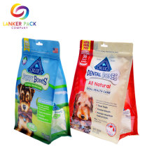Moisture Proof Reusable Pet Food Plastic Zipper Bag