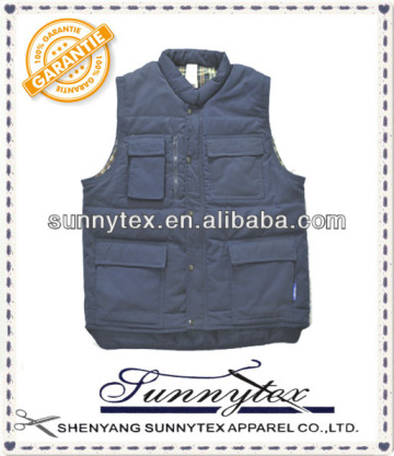 Mens sleeveless windbeaker mens workwear