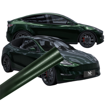 Liquid Metal Deep Green Car Wrap