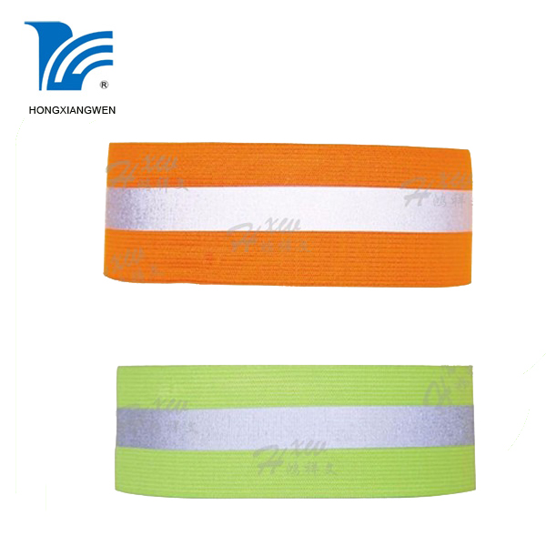 အားကစားများအတွက်စိတ်ကြိုက် Running elastic Reflective လက်နက်