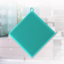 Blue Square Silicone Mat