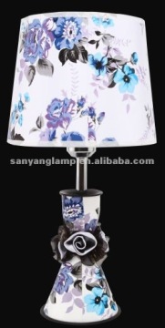 High quality leather table lamp