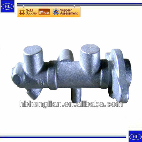 Zinc-plated carbon steel investment casting pipe fittings