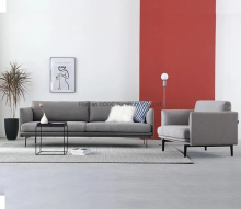 Deep Soft Couches Modern Fabric Sofa