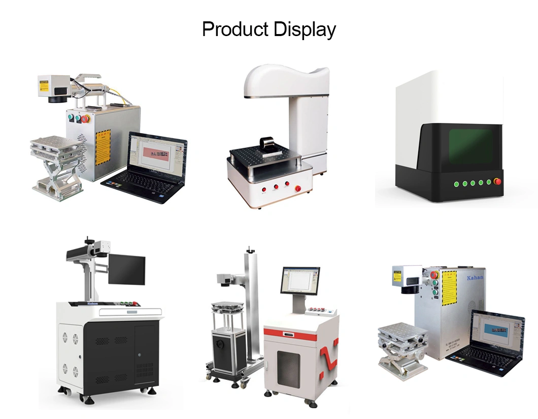 Metal Laser Engraving Machine 50W 30W 20W Fiber Laser Marking Machine