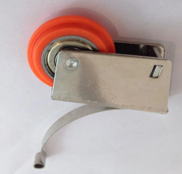 Aluminum Door Rollers With Round Core