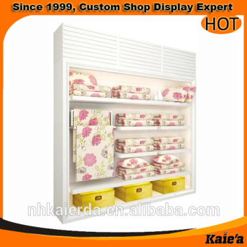 Fashion karur wood home textiles display furniture for home textiles