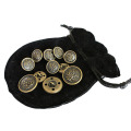 Kuningan Antique Brass Metal Blazer Button Set