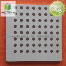 Honeycomb perforation gypsum ceiling tiles