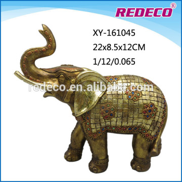 Custom resin indian elephant statues