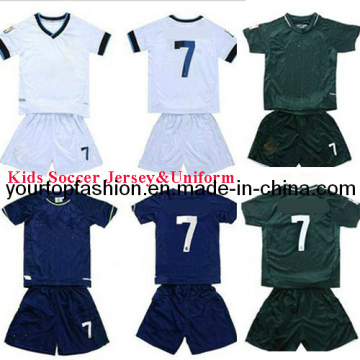 Soccer Jerseys and Shorts Authentic Children Soccer Uniforms Soccer Jersey for Kids Quality Kids Soccer Clothing
