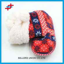 Thick Terry Super Breathable Contton Indoor Winter Slippers