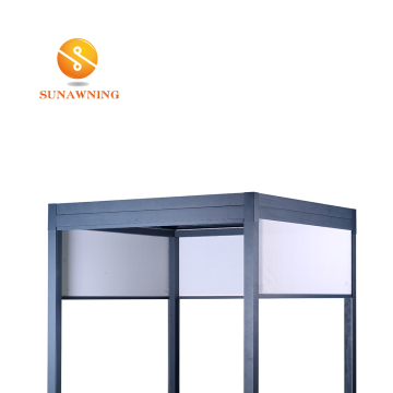 Customized Sunflower Shading Solutions: Garden Pergolas, Louvres, and WPC Pergola Mounts for Terraces