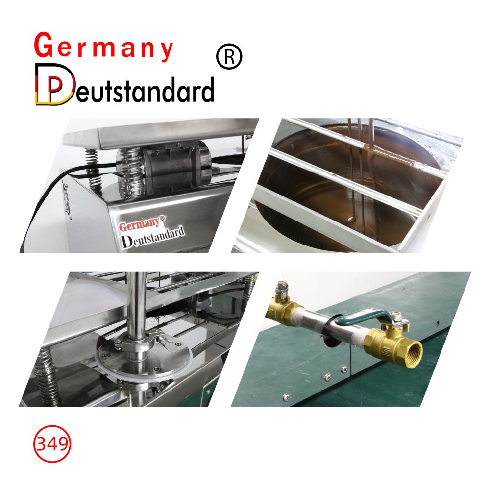 Hochwertige Tabletop -Schokoladen -Temperaturschmelzmaschine