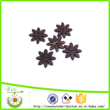 natural coconut coco diy star shaped buttons, all types of cloth buttons