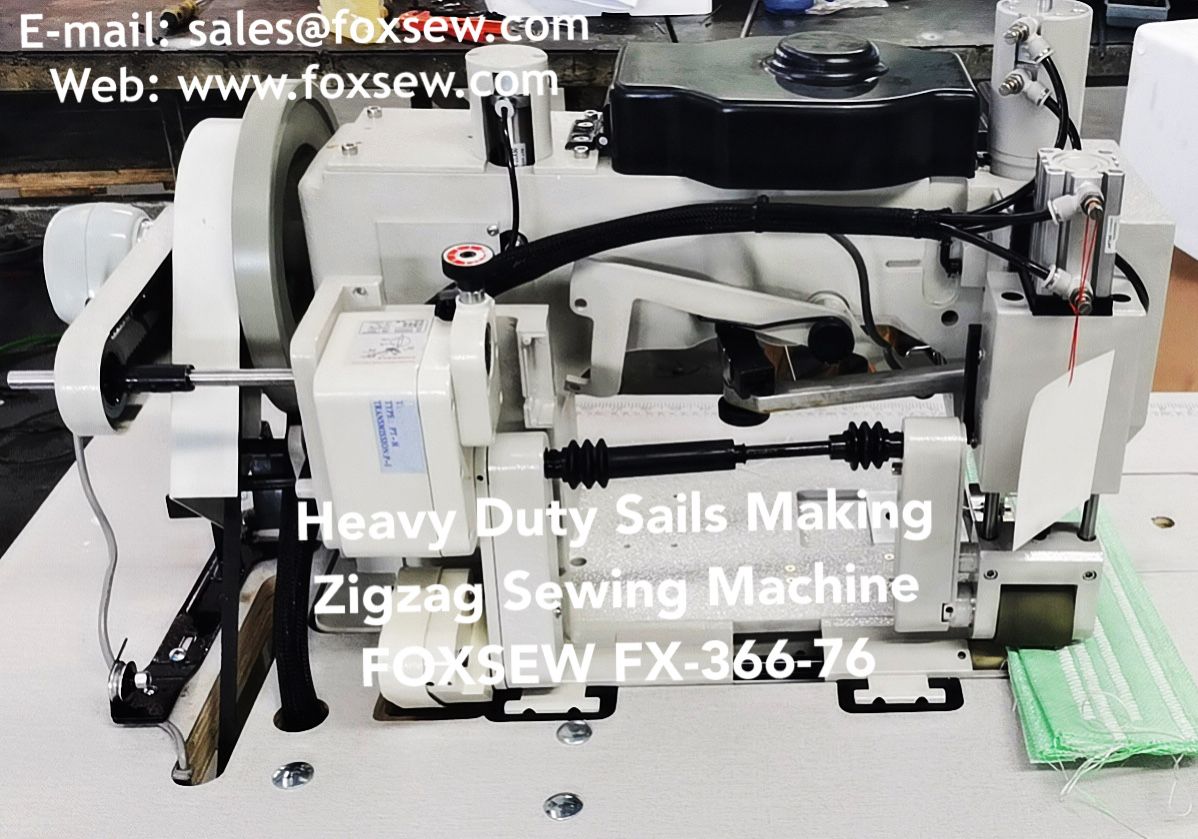 Heavy Duty Sails Zigzag Sewing Machines FOXSEW FX-366-76 -4