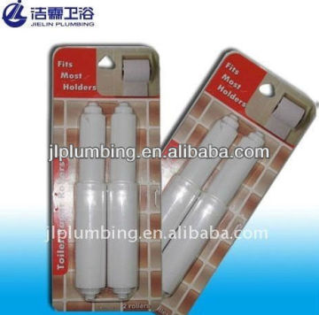 Toilet tissue roller bathroom accessory