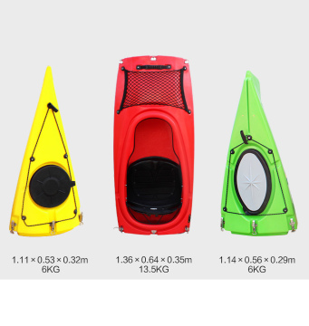 Single Assemble Boat Canoe Assemble Kayak