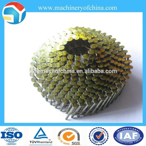 Hot Sale Ring Shank Coil Nails Making Machine/High Speed Ring Shank Coil Nails Making Machine