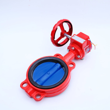 Válvula de mariposa de turbina de alto rendimiento para uso industrial