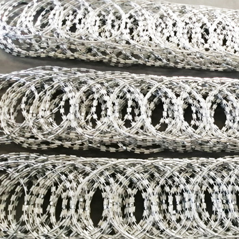 Factory Supply Cheap galvanized concertina razor barbed wire